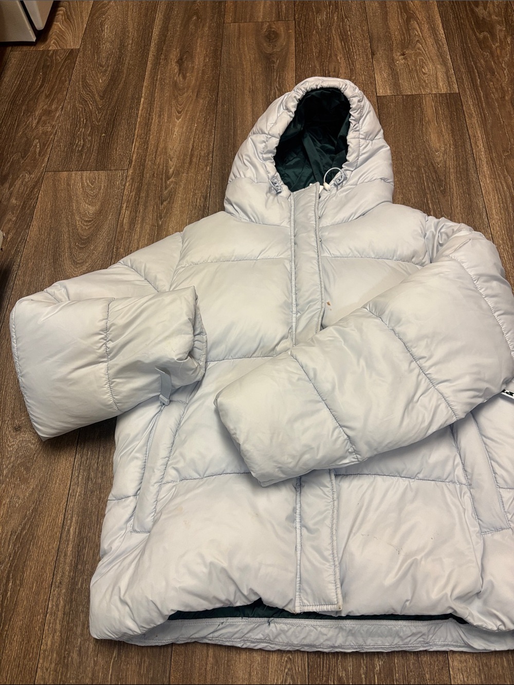 Marshmallow Puffer Jacket By PINK Layering Water repellent Cozy Warm with Hood